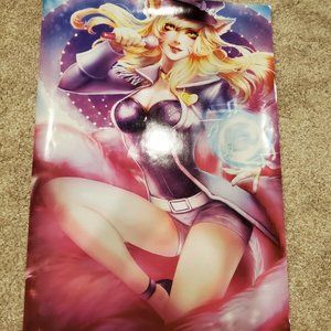 Popstar ARI League Of Legends ART PRINT PINK